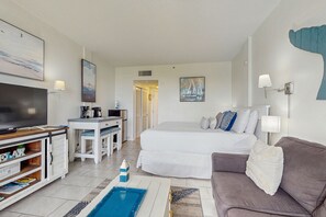 Tabla de planchar con plancha, Internet, ropa de cama