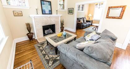 Aktualisierter Brick Home Sleep 9 Fußweg zum WashU / Barnes / Delmar Loop / Forest Park / Zoo