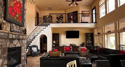 A Very Sweet Retreat: The S Fork River is flowing. You can see, hear & touch it!