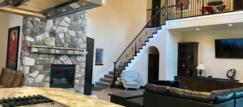 A Very Sweet Retreat: The S Fork River is flowing. You can see, hear & touch it!