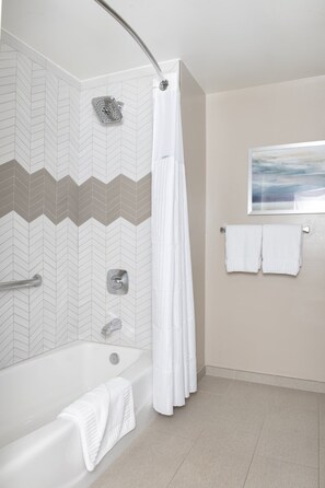 Hair dryer, towels
