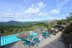 Outdoor dining - Zonza, duplex apartment (zonza)
