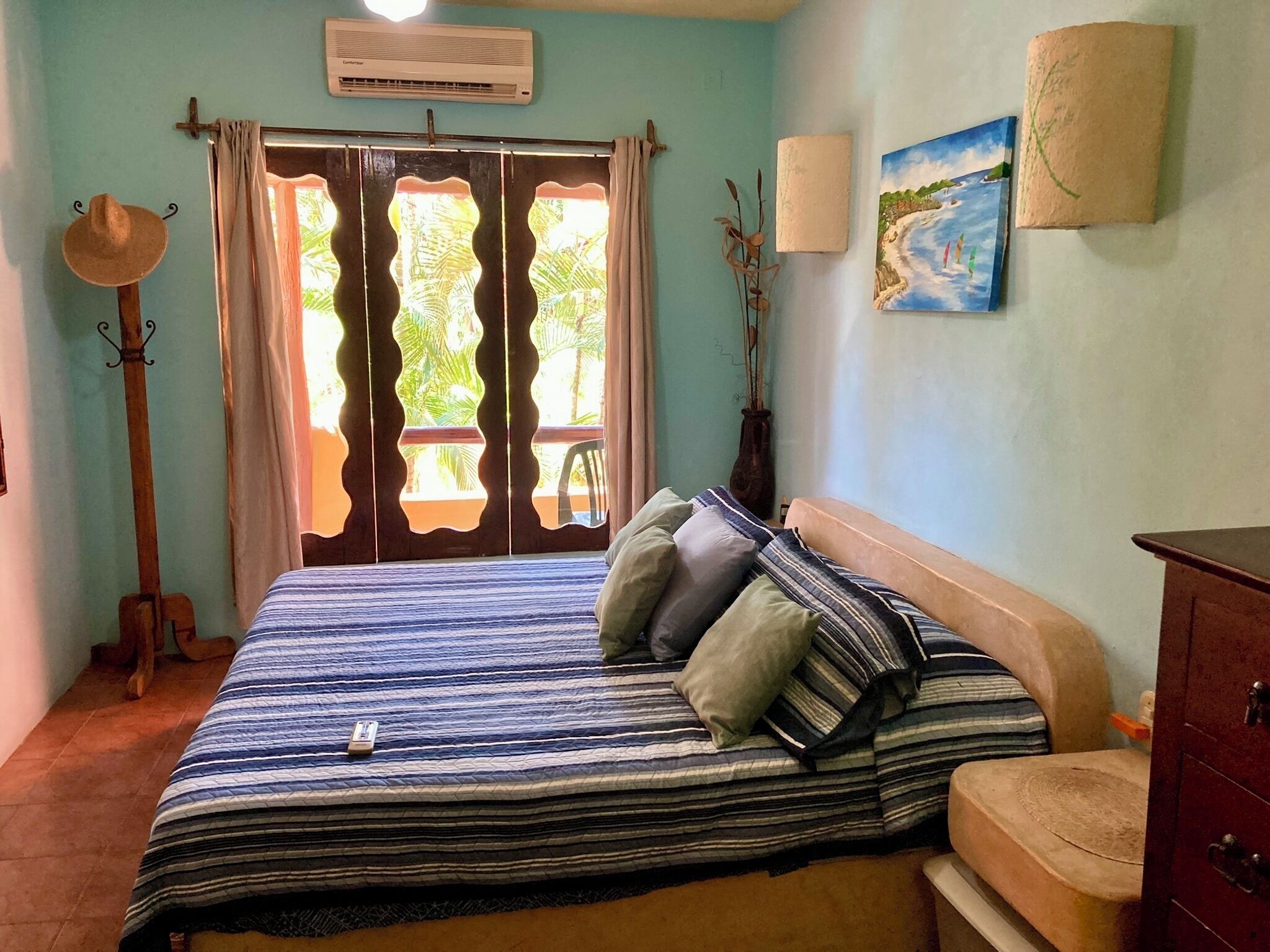 2 bedrooms, in-room safe, iron/ironing board, WiFi