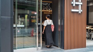 施設の正面