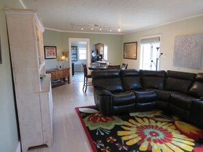 TV, books, video library