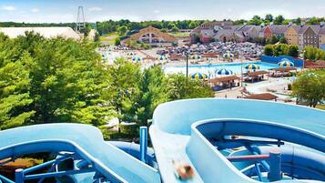 Alberca techada y alberca climatizada