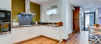 Appart loft type ground floor