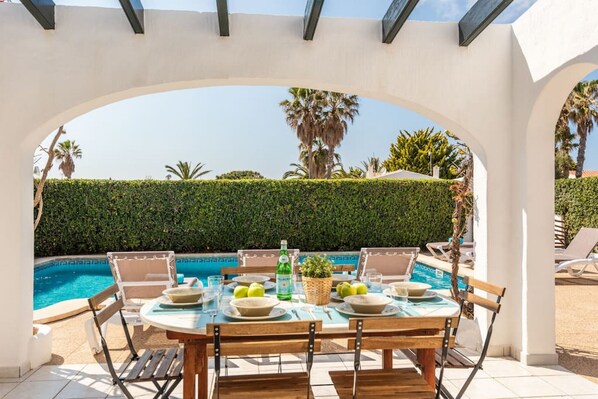 Udendørs spisemuligheder