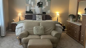 TV connectée, cheminée, lecteur de DVD, chaßne hi-fi