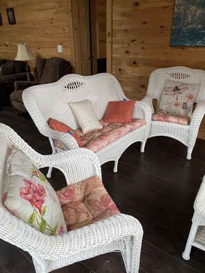 TV connectée, cheminée