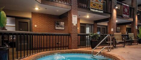 Indoor pool, a heated pool
