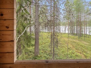 Uitzicht vanuit accommodatie