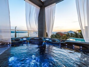 Outdoor spa tub - Villa Panorama by Interhome (Crikvenica)