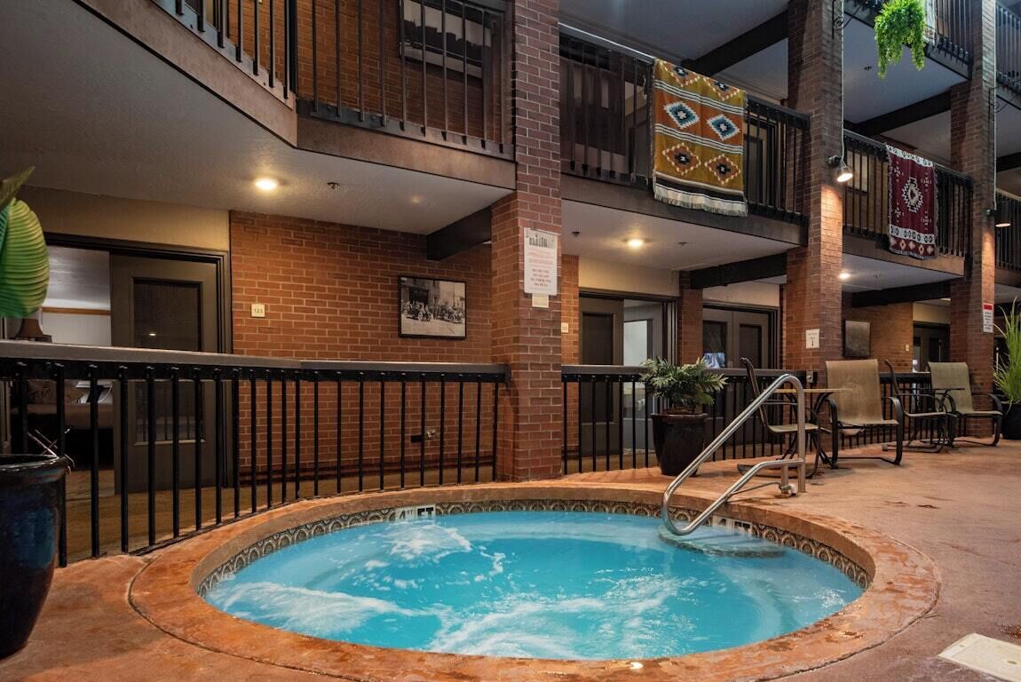 Indoor pool, a heated pool