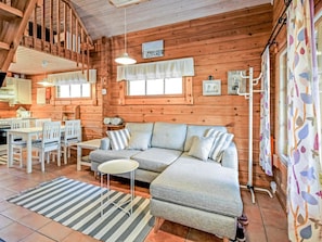 Fernseher, Kamin