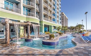 Pool - Cherry Grove Beach Resort best in SC. (North Myrtle Beach)