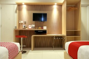 Deluxe Twin Room, 2 Single Beds | View from room - Grand Omah Sastro (Depok)
