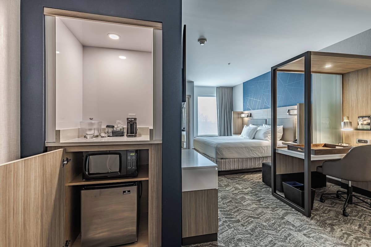 suite, 1 king bed, non smoking | 1 bedroom, in-room safe, desk, laptop workspace