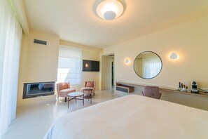 Grand Villa, Sea View | 4 bedrooms, premium bedding, in-room safe, individually decorated - Villa Grande Crete (Malevizi)