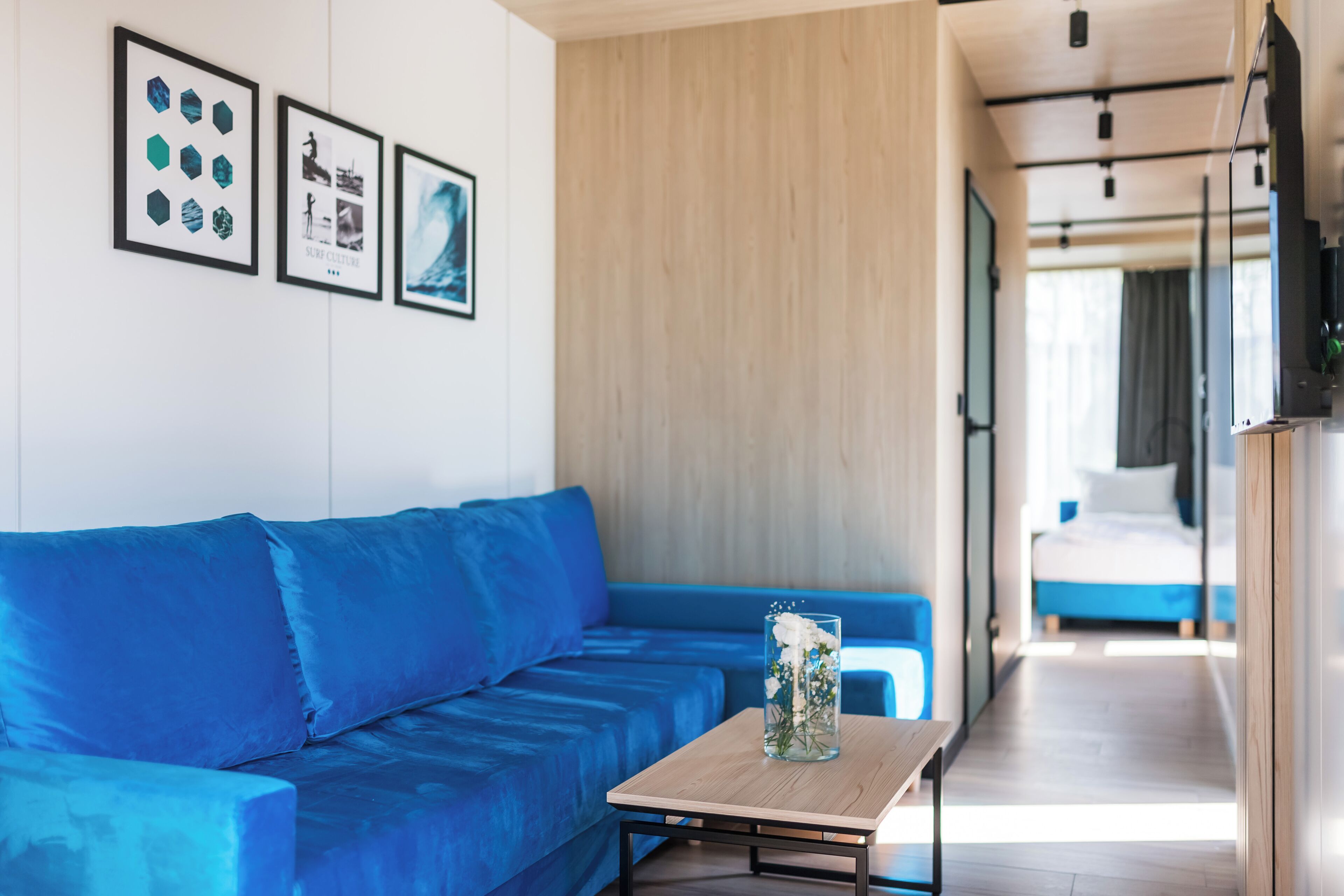 Habitación estándar, varias camas, para no fumadores | Caja de seguridad en la habitación y insonorización 