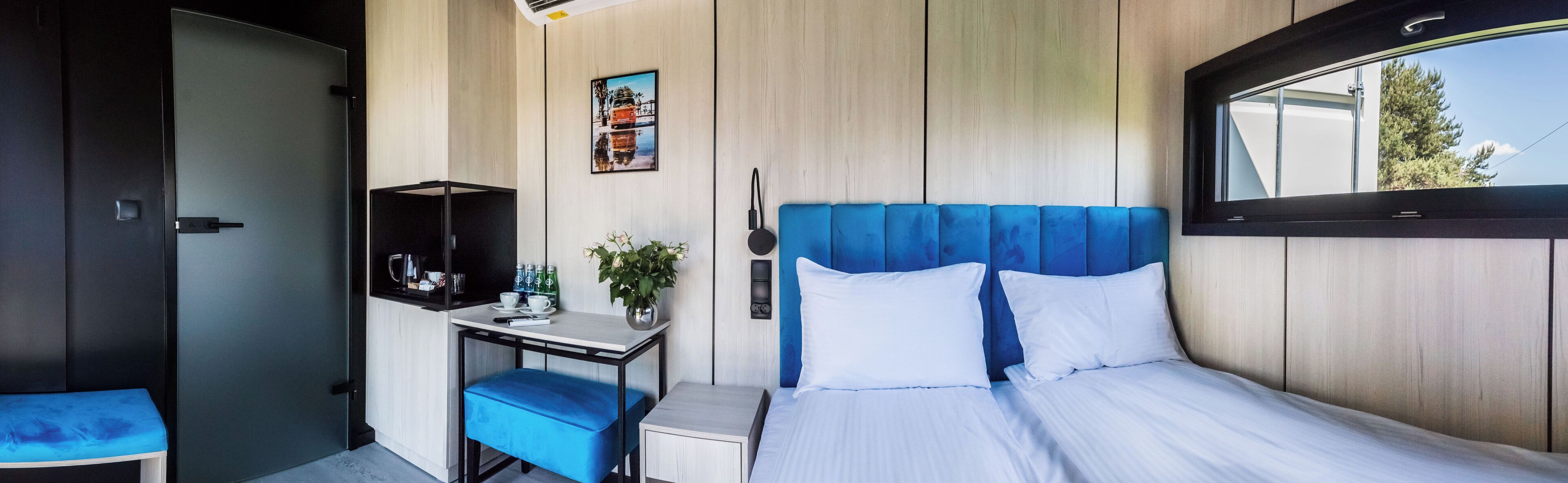 Safe på rommet, lydisolert, strykejern/-brett og wi-fi (inkludert)