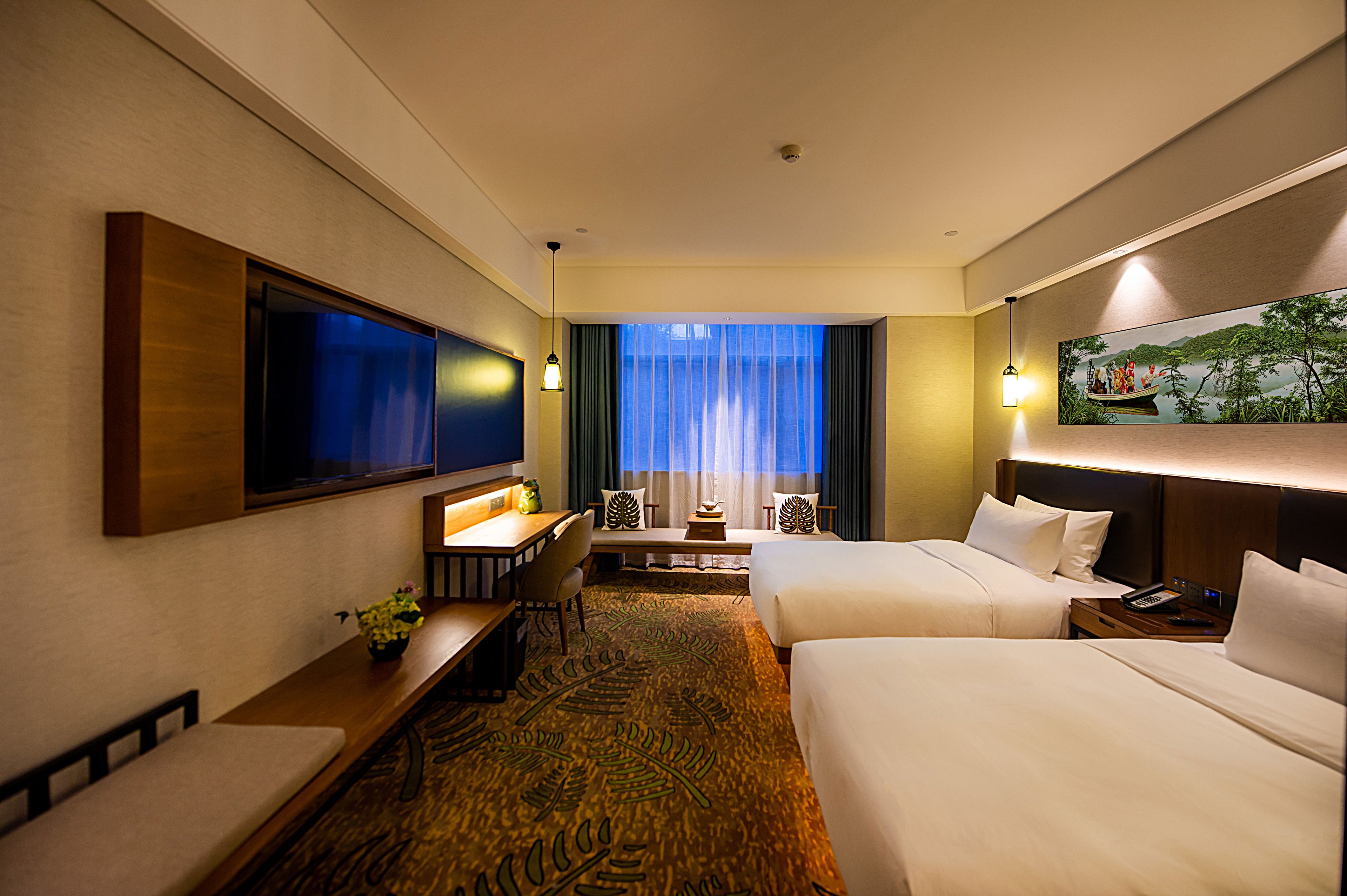 Kahden hengen elite-huone (kaksi sänkyä) | Ylelliset vuodevaatteet, untuvapeitot, pillowtop-patjalliset sängyt