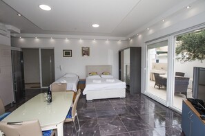 Luxury Studio, Sea View | View from room - Luxury apartment INA (Omis)