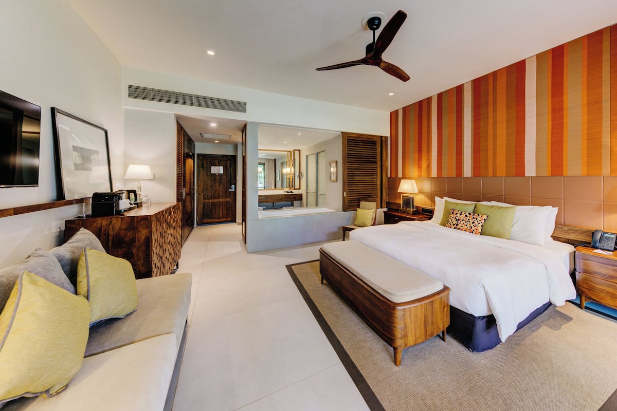 1 habitación, sábanas de algodón egipcio y ropa de cama de alta calidad