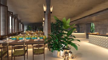 4 restaurants, breakfast, lunch, dinner served; international cuisine
