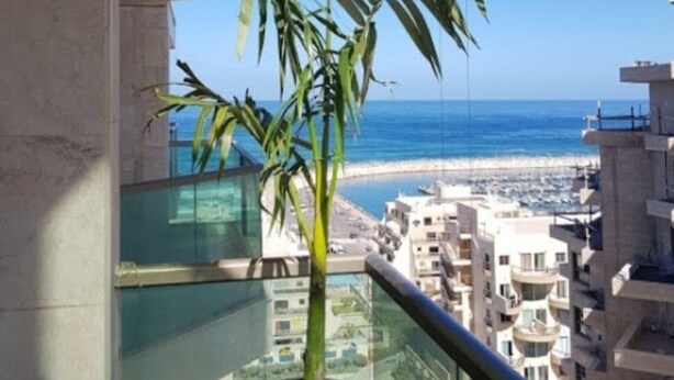 Luxury-Apartment, Raucher, Meerblick | Ausblick vom Zimmer