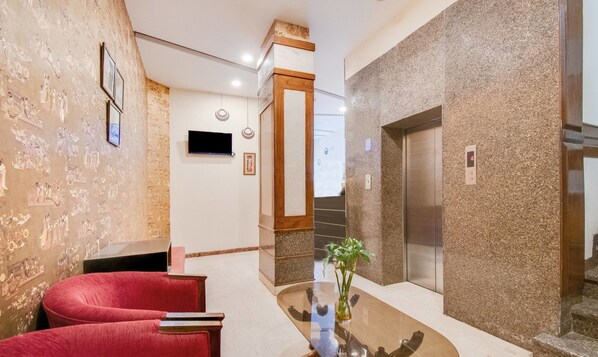 Sala de estar en el lobby