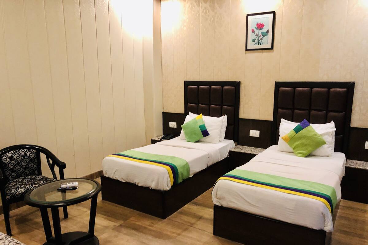 Premium bedding, free WiFi, bed sheets