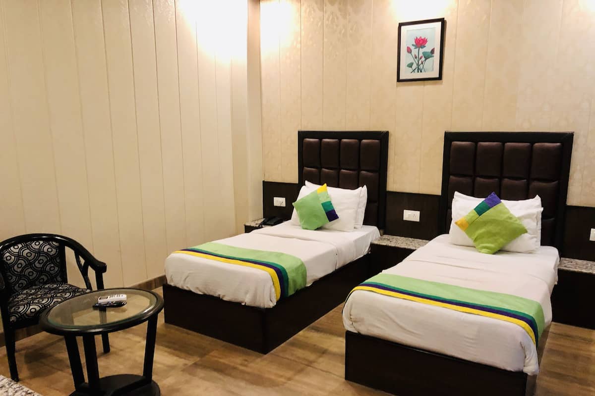 Premium Twin kamer | 1 slaapkamer, luxe beddengoed, gratis wifi, beddengoed