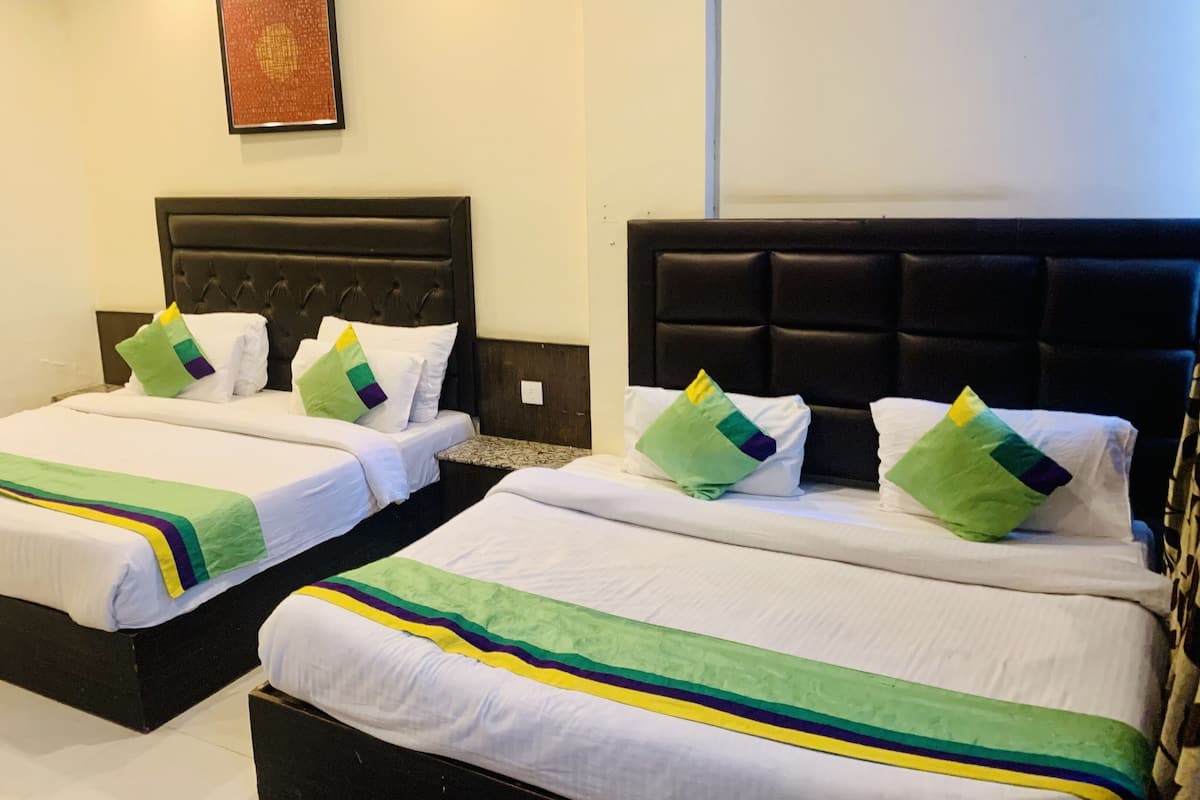 Premium bedding, free WiFi, bed sheets