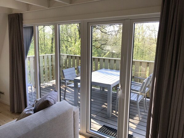 Superior chalet | Terras