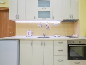  Apartment Sea View Last Floor 27 | Private kitchen | Fridge, oven, stovetop, electric kettle - Sea Point II (Tivat)
