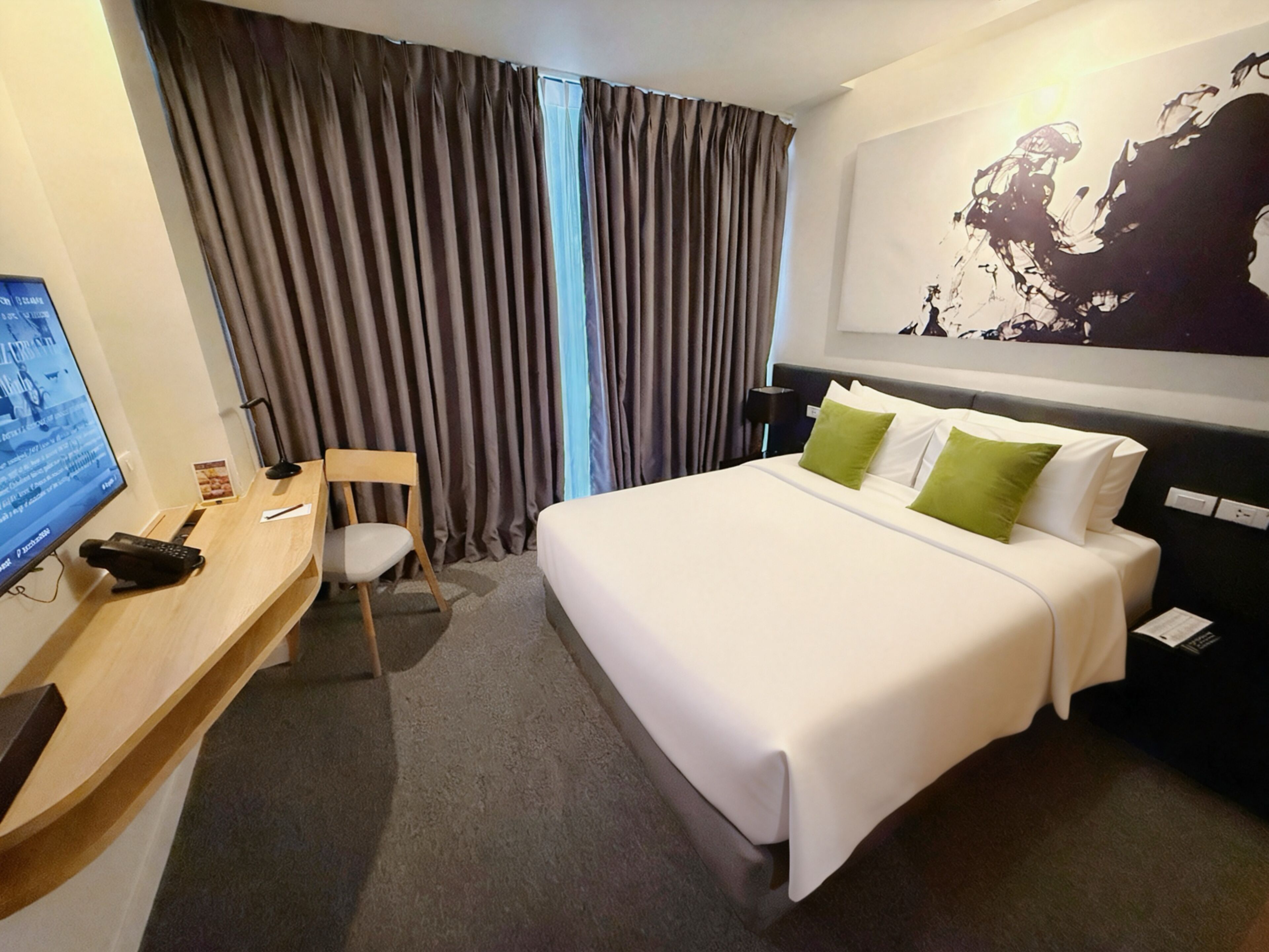 Chambre, 1 grand lit (Z)