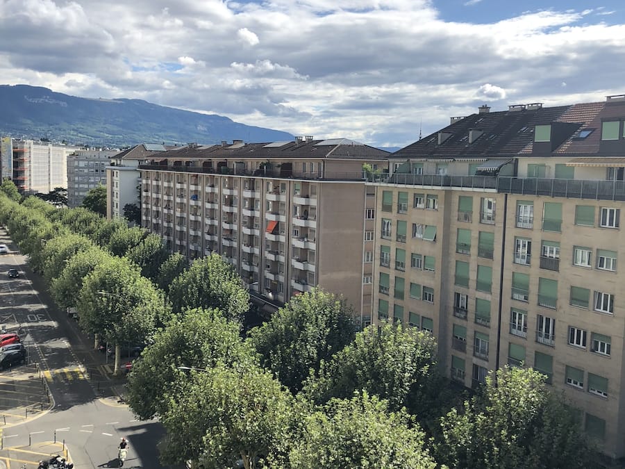 Vista desde la propiedad