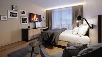 Superior Room, Balcony (Deluxe) | Hypo-allergenic bedding, desk, laptop workspace, blackout curtains