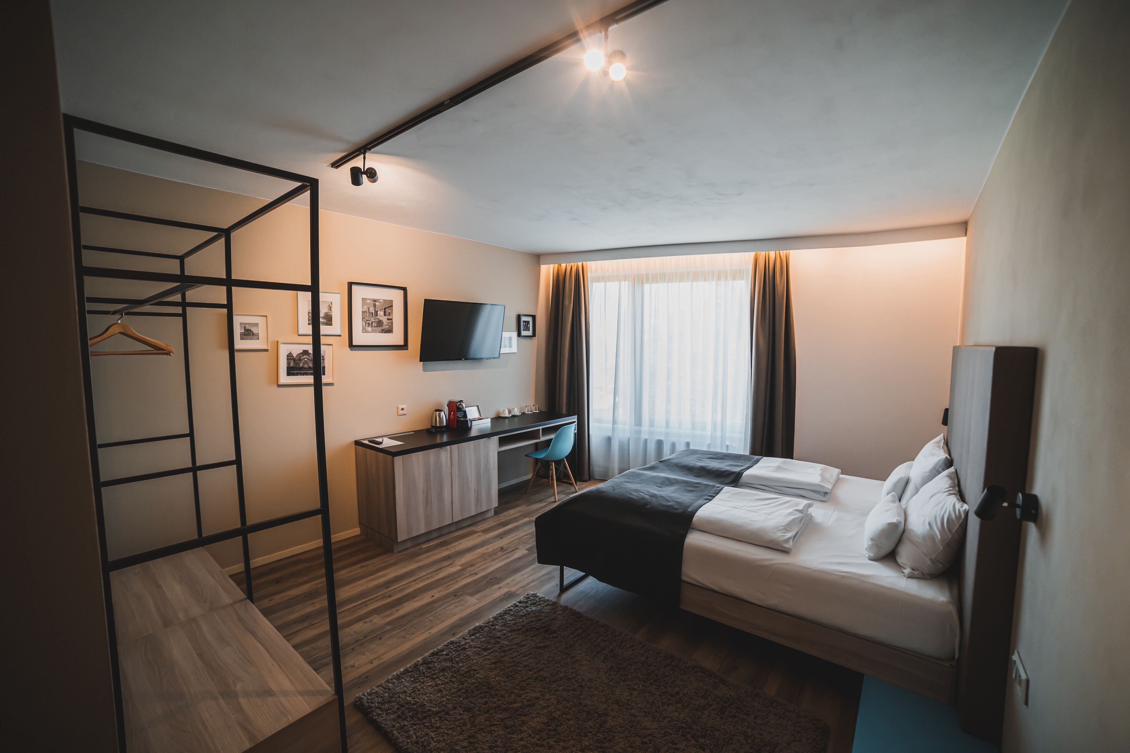 superior room, city view | hypo-allergenic bedding, desk, laptop workspace, blackout curtains