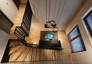 Duplex, Balcony, City View | Living area