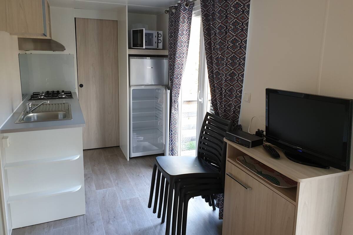 Comfort-Ferienhaus, 2 Schlafzimmer | Eigene Kochnische