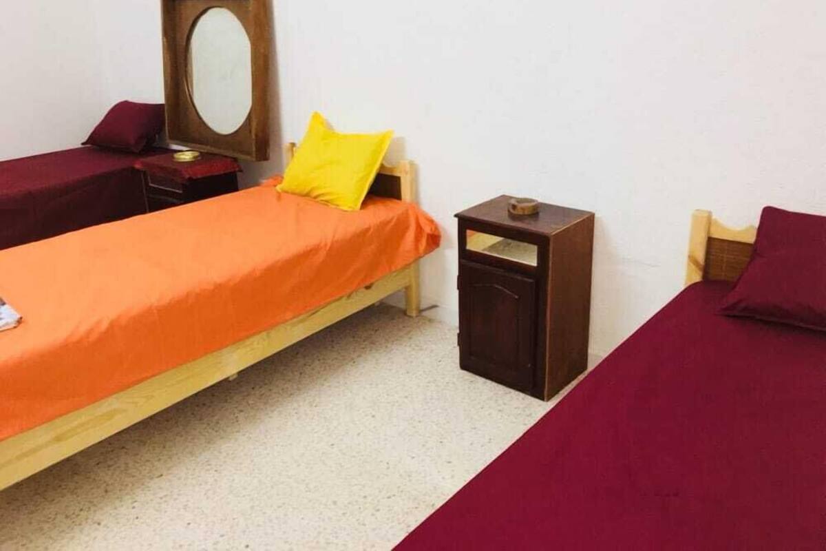 Dreibettzimmer, 3 Einzelbetten, Gemeinschaftsbad