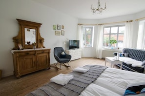 1 soverom, individuelt dekorert og individuelt innredet