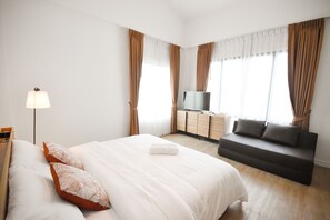 3 soverom, strykejern/-brett, wi-fi og sengetøy