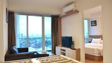 2 makuuhuonetta, ilmainen Wi-Fi