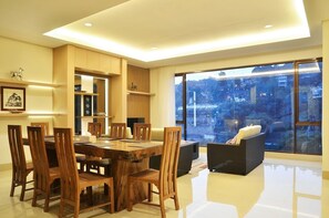 Dining - 5 BR Hill View Villa with a private pool 2 (bandung)