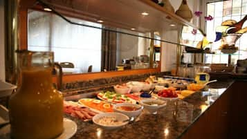 Daily buffet breakfast (EUR 10 per person)