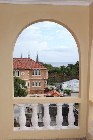 Family Room, 2 Double Beds, Private Bathroom, Sea View | Terrace/patio. Lagardan Ocean View