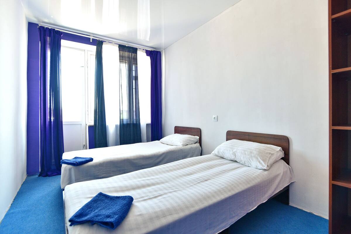 Free WiFi, bed sheets